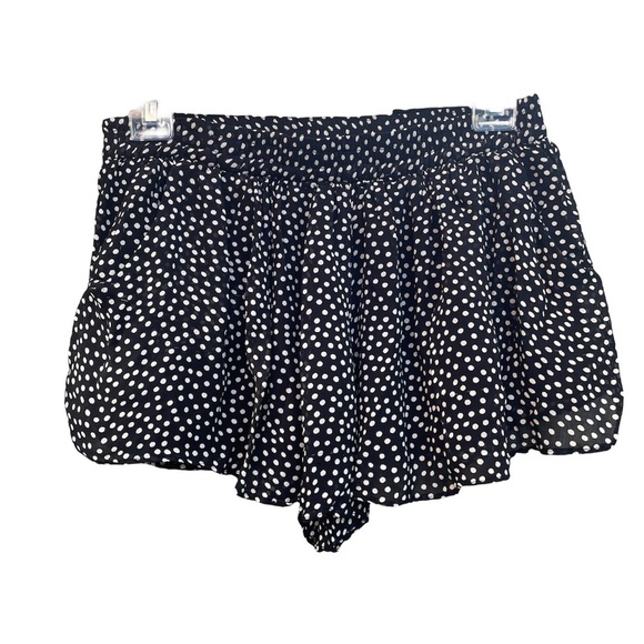 Ganni  polka dot shorts black / white pants size L - Picture 7 of 10